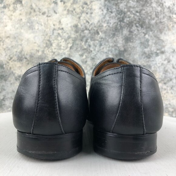 Balmain Paris Men\'s Size 41 EEE Black Leather Lace-Up Derby Oxford Dress Shoes main image 6